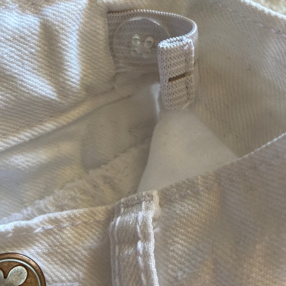 gymboree white adjustable waist denim / jean shorts - Picture 5 of 5